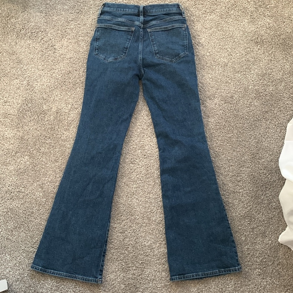 Like New Madewell Skinny Flare jeans size 26 - Picture 2 of 7